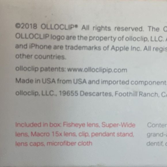 OLLOCLIP mobile photography box set for iPhone X - Picture 10 of 15